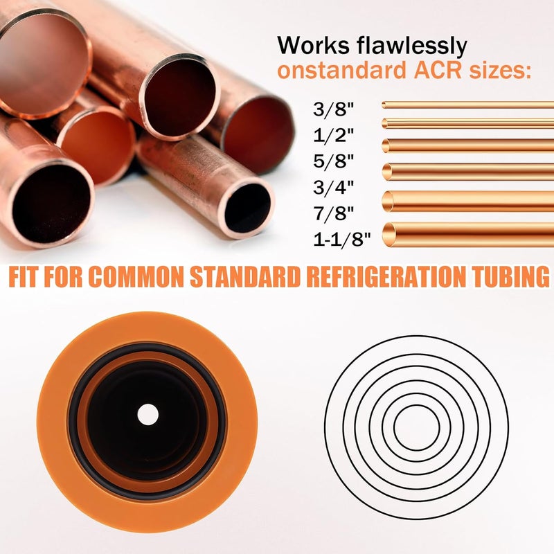 Axfvd TFXNPB Nitrogen Purge Regulator HVAC Tool for Quickly Adjusting Nitrogen Purge Regulator Connection - Image 5